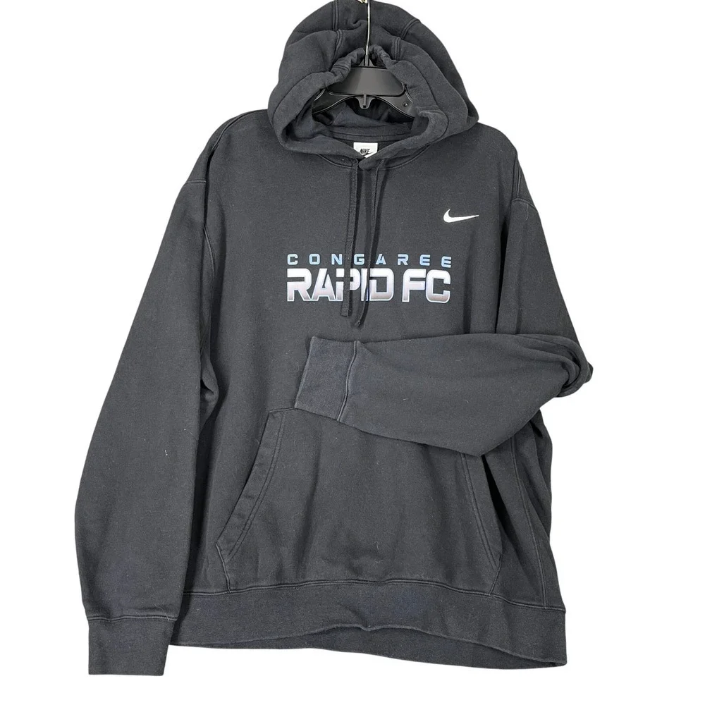 Nike Hoodie Mens XL Congaree Rapid‎ FC Soccer Futbol Streetwear Athleticcore